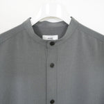 MAXI SHIRT DRESS-CHARCOAL-