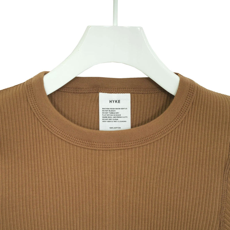 LONG-SLV TEE-C/BROWN-