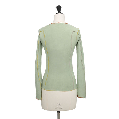 OMATO LONG SLEEVE-BAR GREEN