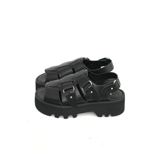 GURKHA SANDAL-BLACK-