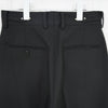 DOESKIN BARREL-LEG PANTS-CHACOAL-