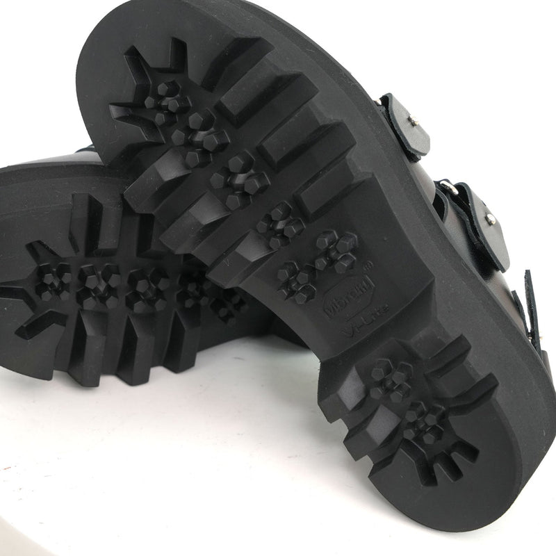 GURKHA SANDAL-BLACK-