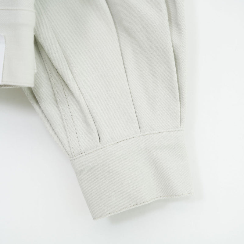 BALLOON SLEEVE WHITE DENIM JACKET/TYPE2