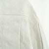 BALLOON SLEEVE WHITE DENIM JACKET/TYPE2
