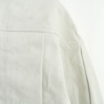BALLOON SLEEVE WHITE DENIM JACKET/TYPE2