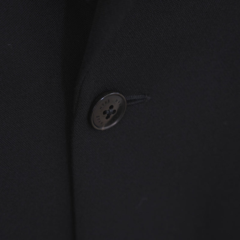 DOESKIN SLEEVELESS BLAZER-BLACK-