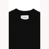 SQUARE SLEEVE KNIT TOPS -BLUE-