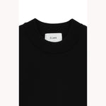 SQUARE SLEEVE KNIT TOPS -BLUE-