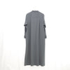 MAXI SHIRT DRESS-BLACK-