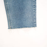 TAPERED JEANS -USED BLUE