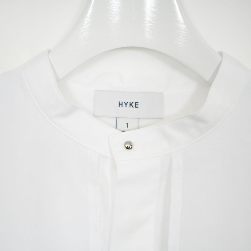 COTTON BALLOON SLEEVE BLOUSE-WHITE-