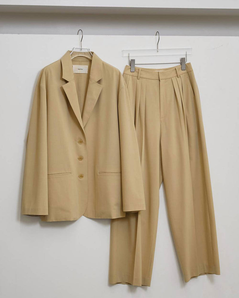 Dry Touch Rough Jacket -SAND- – THEMARKET
