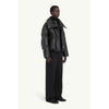 padded jacket -BLACK-