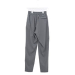 STRETCH TAPERED PANTS-CHACOAL-