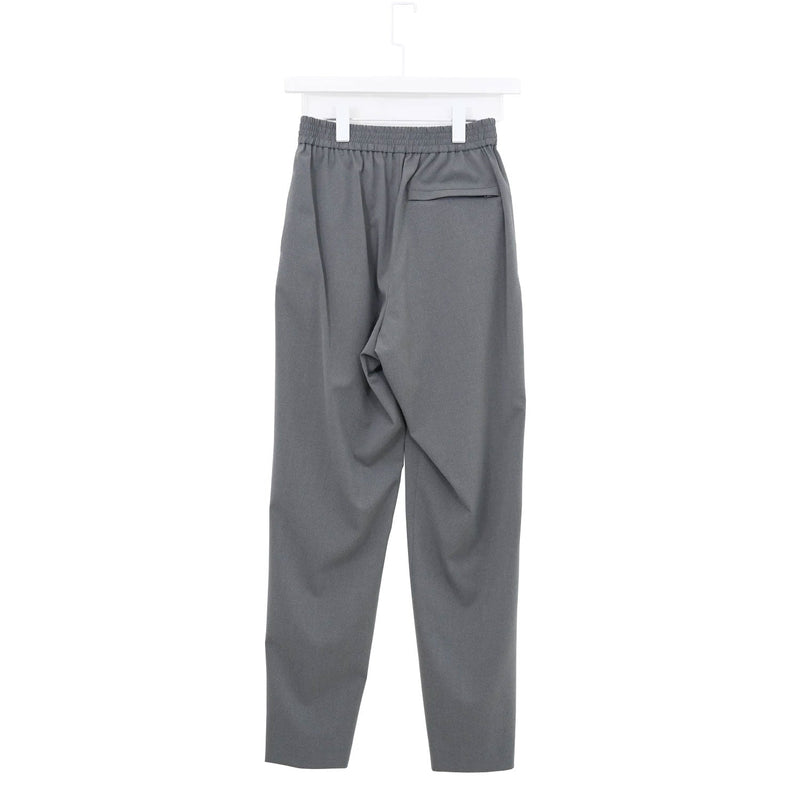 STRETCH TAPERED PANTS-CHACOAL-