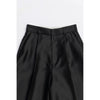 Organza Bermuda Pants-BLACK-