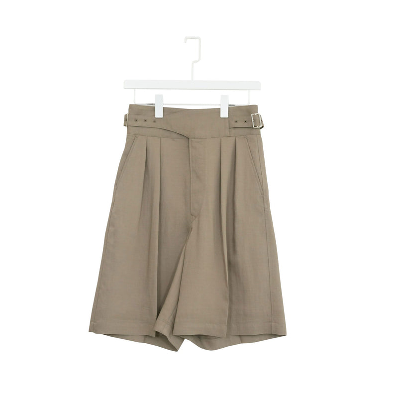 R/P/W TWILL GURKHA SHORTS-BEIGE-