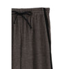 PILE LINE PANTS -BROWN-