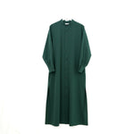 MAXI SHIRT DRESS-BLACK-