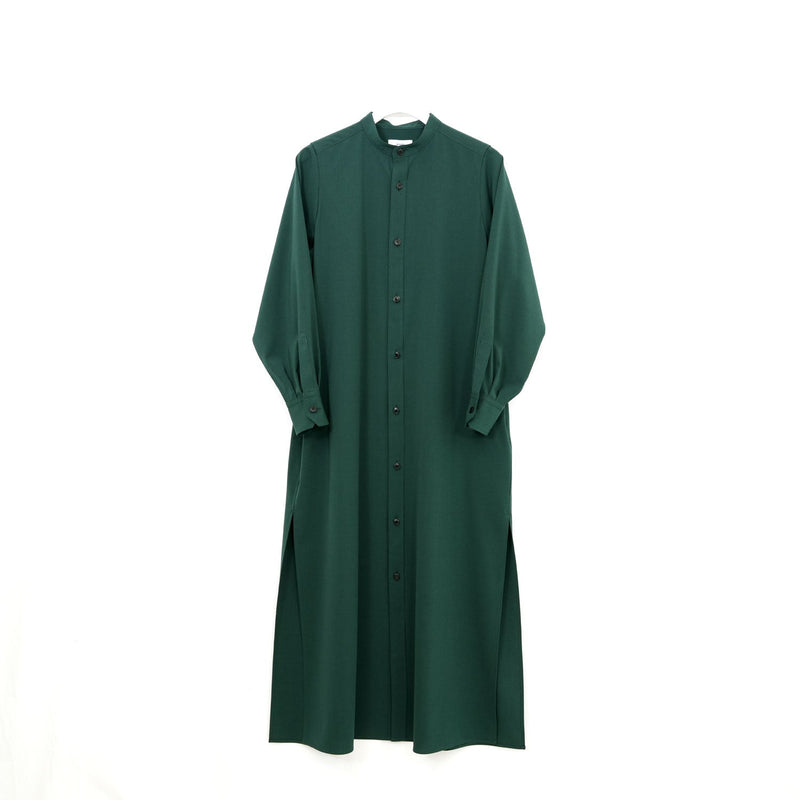 MAXI SHIRT DRESS-BLACK-