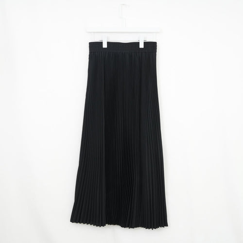 TAFFETA PLEATED SKIRT