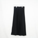TAFFETA PLEATED SKIRT-CREAM-