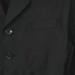 ペプラムジャケット-BLACK-
