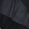 TAFFETA PLEATED SKIRT-CREAM-