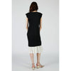 Pleated Dress-BLACK-