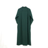 MAXI SHIRT DRESS-GREEN-