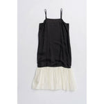 Pleated Dress-BLACK-