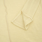 Pure Merino Wool Turtleneck Top -IVORY-