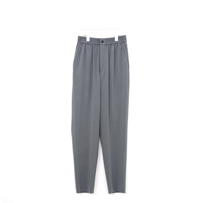 STRETCH TAPERED PANTS-GREEN-