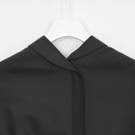 ペプラムジャケット-BLACK-