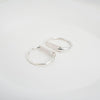CLIP EARRINGS -SILVER-