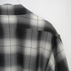 T/W OMBRE CHECK BALLOON SLEEVE DRESS-BEIGE-