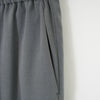 STRETCH TAPERED PANTS-CHACOAL-