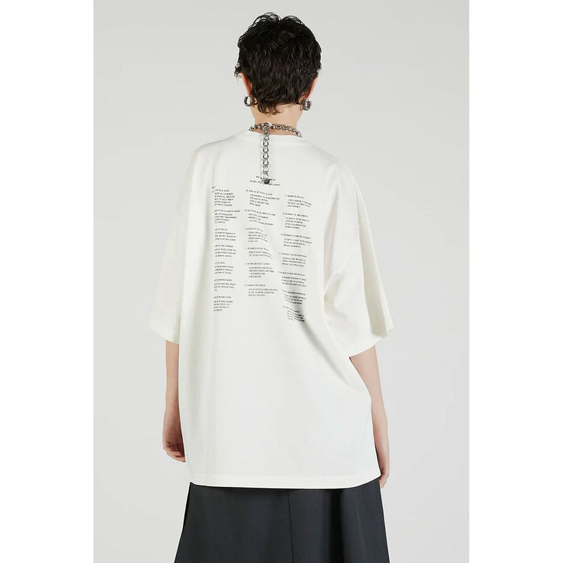 NEVER T-Shirt-WHITE-