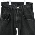 Pocket jeans-BLACK-