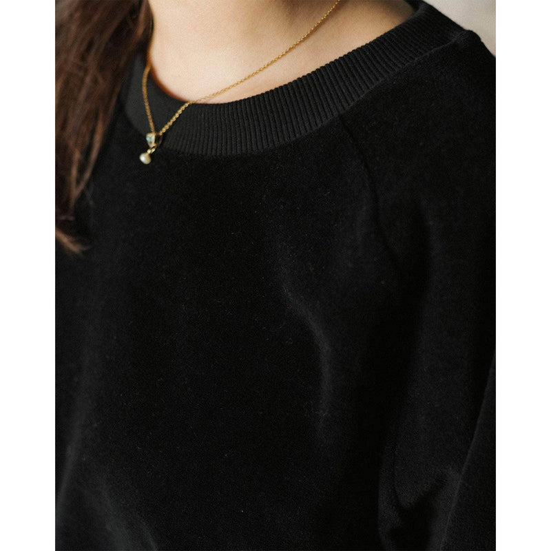 RIM RAGLAN SWEATSHIRT-BLACK-