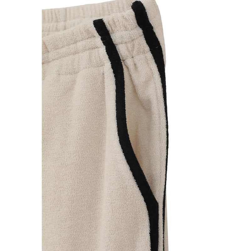 PILE LINE PANTS -IVORY-