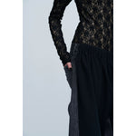 Hydride Sweat Denim Pants -BLACK×BLACK-