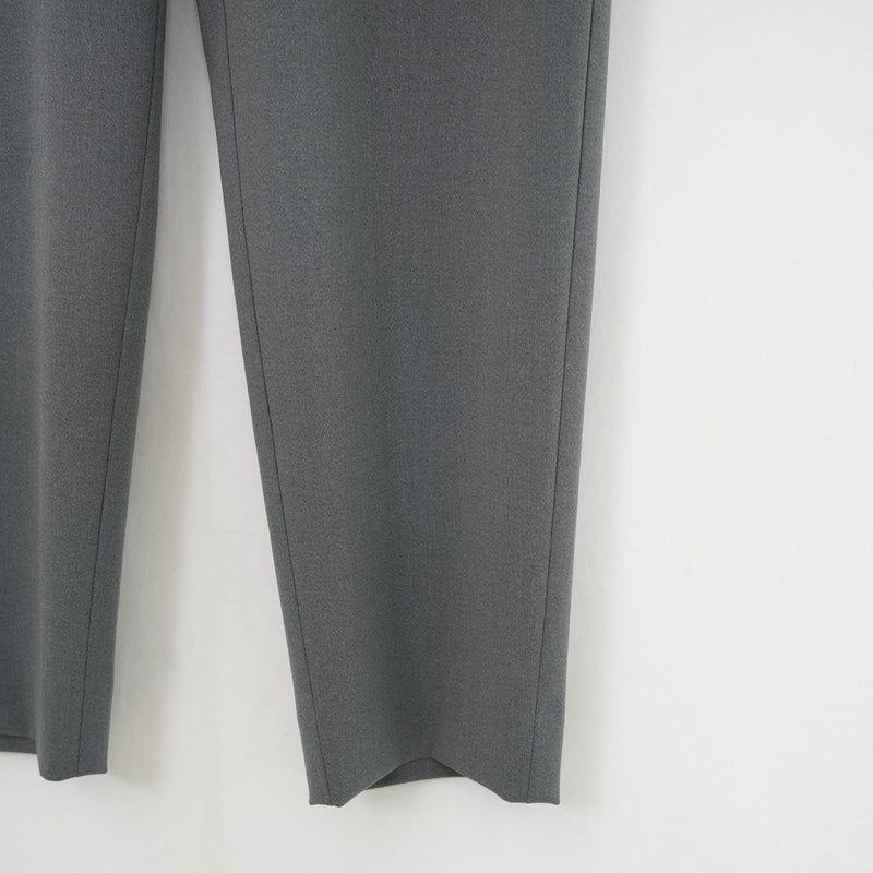 STRETCH TAPERED PANTS-CHACOAL-