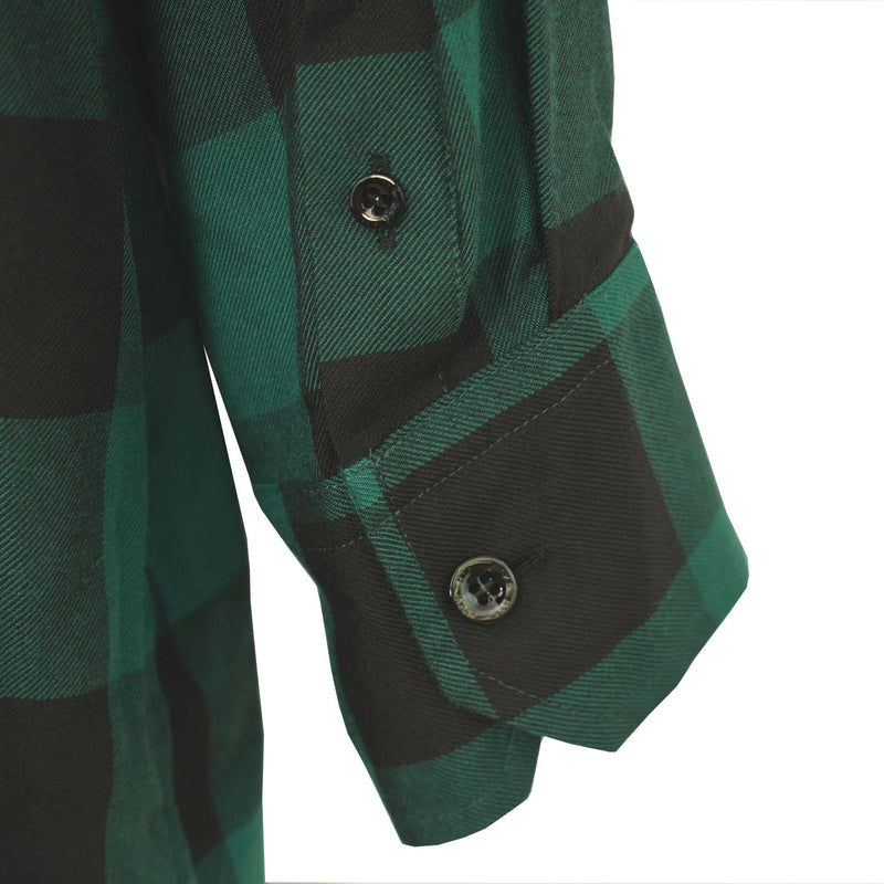 RAYON PLAID DRESS