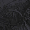 エステルサテンプリーツスカート-BLACK-