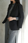 MAXI SHIRT DRESS-GREEN-