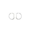 CLIP EARRINGS -SILVER-