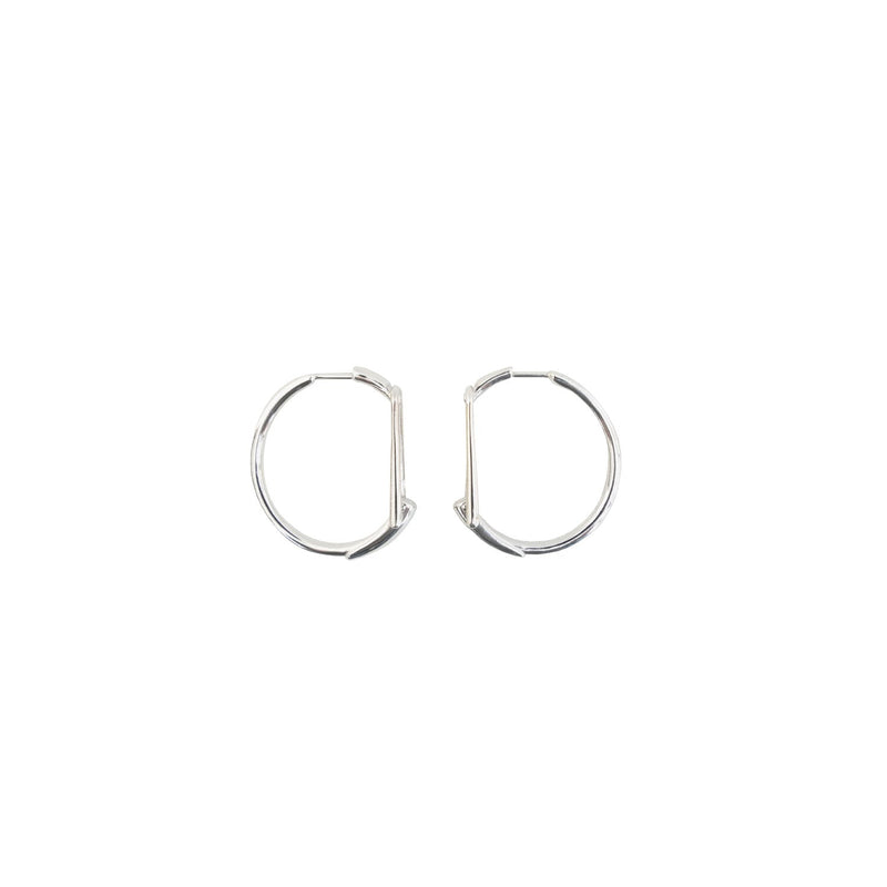 CLIP EARRINGS -SILVER-