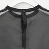 SHEER BLOUSE-BLACK-