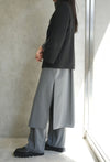 MAXI SHIRT DRESS-GREEN-